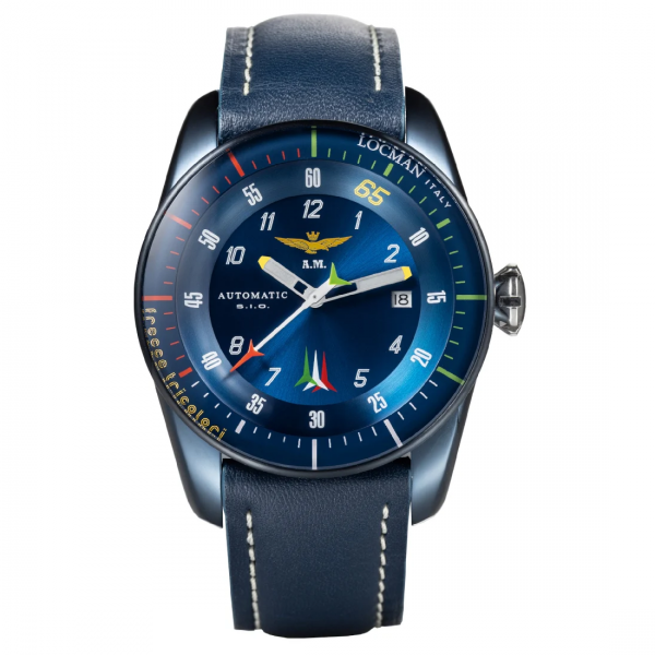 Orologio Locman Frecce Tricolori Limited Acciaio Blu